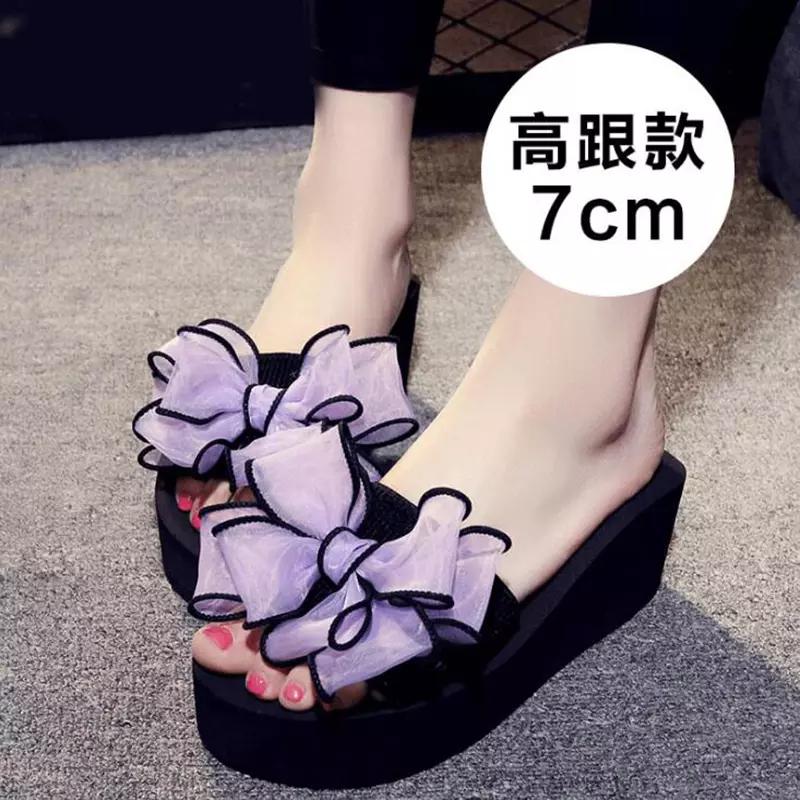 Trendy flipflops style 2582 2 to 2.5 inches high slippers