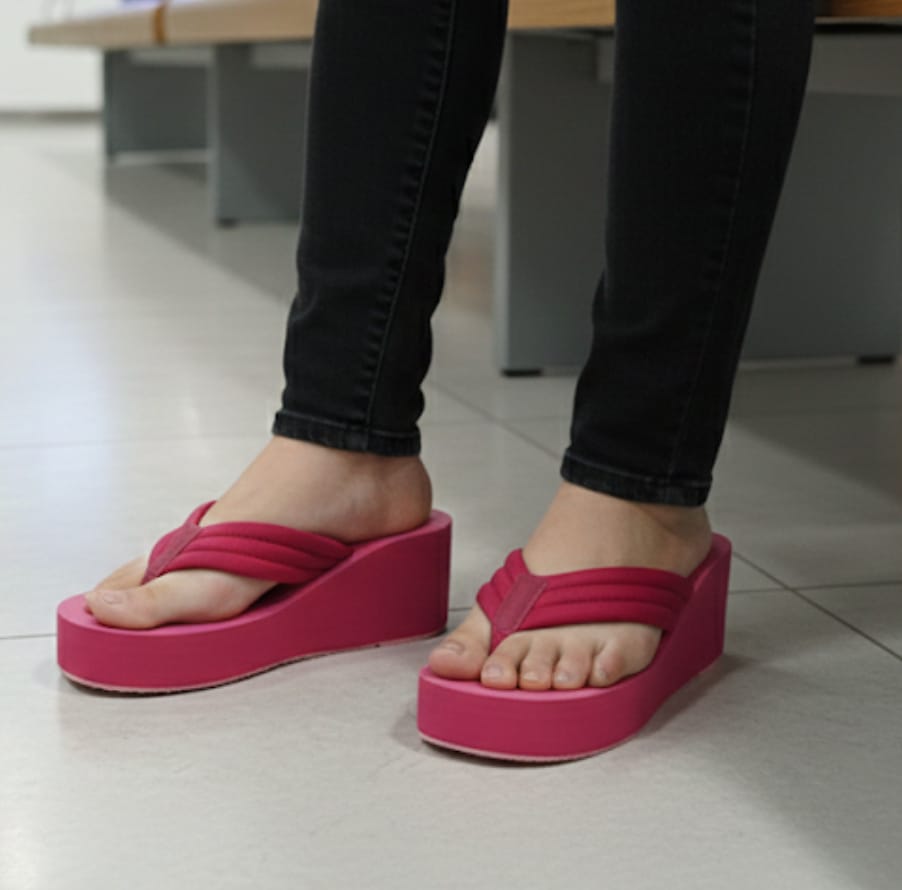 Chinese casual white color flipflop 2.5 inches slipper 2986