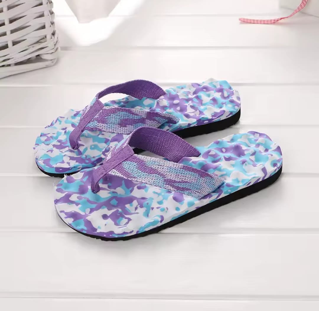 Soft insole casual flipflop slides 1 inch slipper 3034 KHI-AD