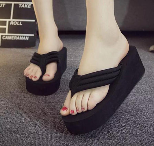 simple flipflops casual 2.5 inches slippers2565