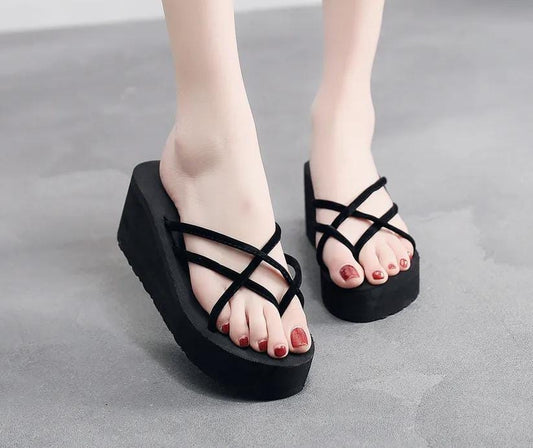 Trendy flipflops style 591 2 inches slippers 2591