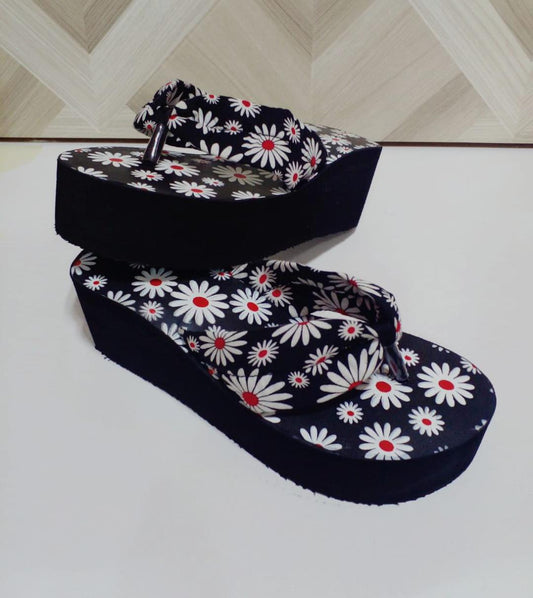 Printed flipflop casual 2.5 inches slipper