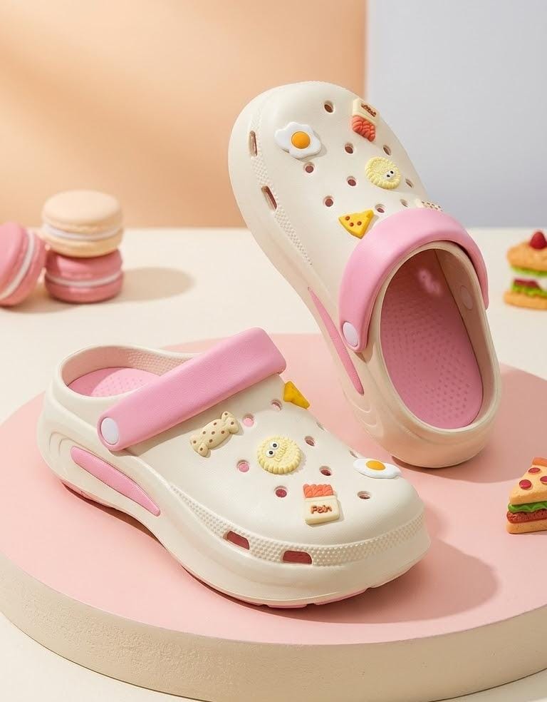 Seasonal trendy lightweight wedge sandal style clogs shoes 3092