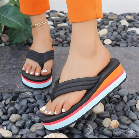 New summer flipflops 2 inches slippers 2452