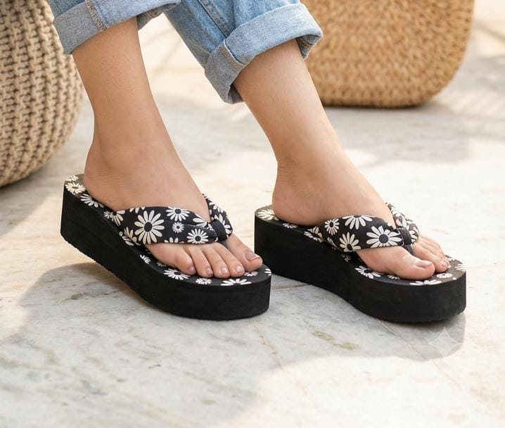 Year End Sale Printed flipflop casual 2.5 inches slipper 2768