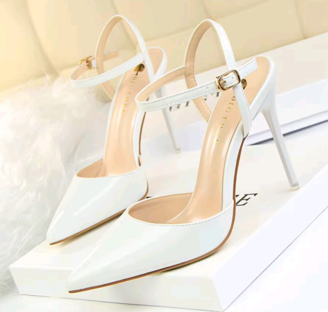 Pointed toe ultra slim high heel party shoes pumps 3008