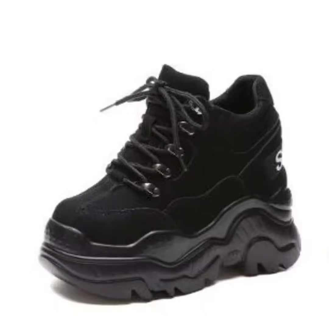 12cm increasing height platform thick sole shoes 3010