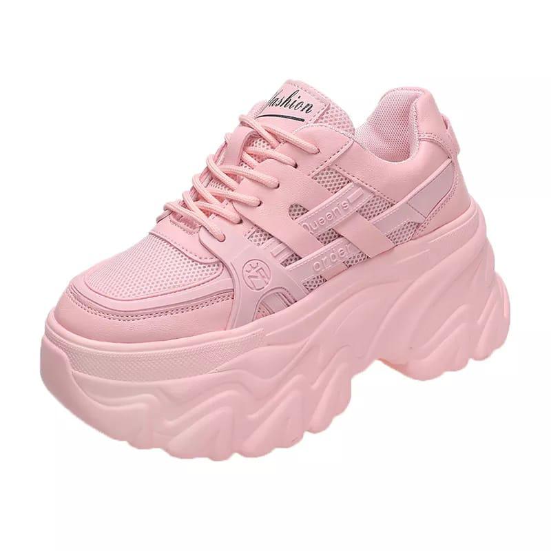Stylish Chunky Thick Sole Sneakers 3 Inches Shoes - China Shoes Store